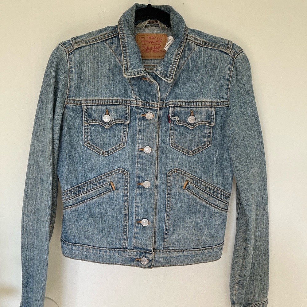 Levi's Blue Jean Jacket Timeless Design